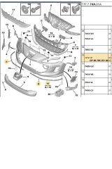 Tampon Çıtası 308 (9676525180-BPE288030)