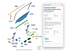 Cam Açma Düğmesi 4Li Fiesta 09 ( FSE11407025 - 8A6T14A132CC )