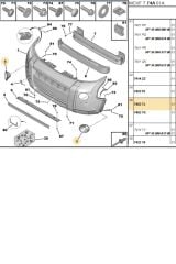 Sis Çerçeve Sağ Bipper Nemo (BRS465-7452.TJ)