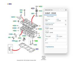 Subap Takımı Std Focus Mondeo Kuga 307 407 2.0 Tdcı 08 ( GNS66756676 - 3M5Q6505BA - 3M5Q6507BA )