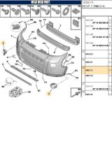 Sis Çerçeve Sağ Bipper Nemo (KB10324-7452.TJ)