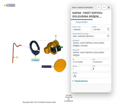 Depo Kapağı Dış Fiesta 09 ( CABU331618 - 8A61A405A02BFXWAA - D1BBA405A02BAXWAA)