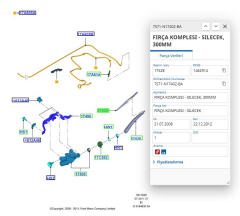 Arka Silecek Süpürge (300Mm) Fiesta Focus Bm 09 ( SILSP12AR2 - 7S71N17402BA )