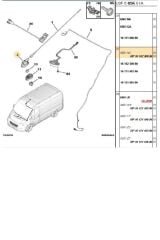 Boxer Jumper Ducato3 Anten Dibi (P1614230080)