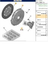 Debriyaj Seti 208 308 Rcz 508 (2053.08)