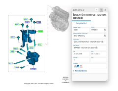 Motor Takozu Fiesta B Max 1.4 Bnz 09 ( ONKCM29112 - 8V516F012AJ )