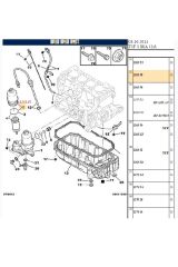 PCB-98/1 YAĞ FİLTRE TASI 1.4 1.6 DİZEL (1103J5-PE105)