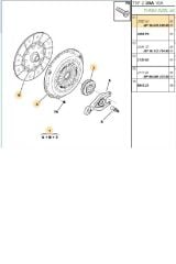 Debriyaj Seti Partner 1.9D 02- (006200500-2052.J9)