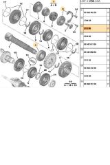 Boxer Jumper Ducato 3 Kamalı Mil Rulman Kiti (237285)