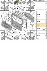 Bagaj Kapak Takozu Partner Tepee Berlingo (873396)