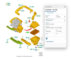 Hava Fıltresı Mondeo S.Max Dızel/Benzınlı 15  ( FSE11216032 - DS739601AC )