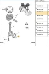 Kol Yatak Std 208 2008 3008 301 308 5008 Partner Tepee EB2 (CR360SM-9675771780)