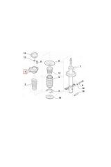 Boxer Jumper Ducato3 Amortisör Takozu Bilyalı Euro5 Sol Meha (Mh11006-Y5488-54431-Mga-953287-1374666080-1612736180)