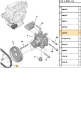 Boxer Jumper 3 Direksiyon Kayışı  (4Pk922S-Hutchınson 4Pk922S-P4009Q4)