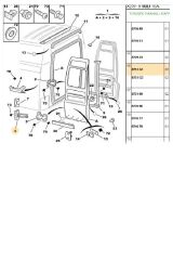 Boxer Jumper Ducato2 Arka Kapı Gergisi Bitapart (Bpe302022-8731G1)