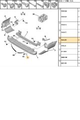 Arka Çeki Kapak Partner Tepee Berlingo (7414.ZH-BPE309333-22313011)