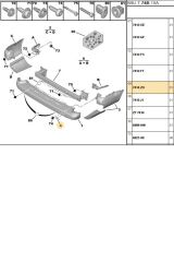 Arka Çeki Kapak Partner Tepee Berlingo (BPE309333-7414ZH)