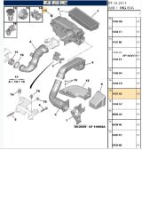 Hava Filtre Kutu Lastiği 207 307 308 Partner Tepee C2 C3 C4 Berlingo (1422A3-BPE260027)