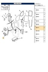 Boxer Jumper Ducato2 Cam Açma Düğmesi Sol (Bpe387005-6554T3-735421717)