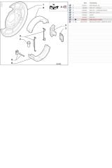 Boxer Jumper Ducato3 El Fren Balatası Bosch (0986487726-4241N5-Brs8744K-Frow2701103-Gs8744-Mga54113)