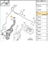 Cam Su Depo Kapağı 407 (BPE210047-643237)