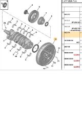 Volant 207 208 308 Partner Tepee C3 C4 DS3 DS4 16 HDI DV6C (415049310-0532.T4)