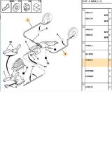 Cavo 6002657 El Fren Teli Arka Sağ Kampana 406 (6002657-4745H2-4745L5)