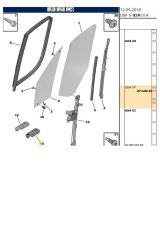 Boxer Jumper Ducato3 Cam Açma Düğme Sol Komple Brasse (Brs6490X9-6490X9-735487423)