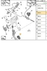 Pedal Lastiği Debriyaj Partner (BRS13111-213013)