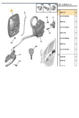Boxer Jumper Ducato3 Ön Kapı Dış Açma Kolu Sol (Brucke735423244-Peg078-735423244-9101Cy)