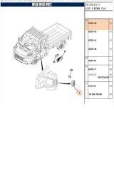 Boxer Jumper Ducato3 Ayna Sinyali Sol (Bpe353001-Fse22437002-6325H0-71748252)
