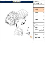 Boxer Jumper Ducato3 Ayna Sinyali Sol (Bpe353001-Fse22437002-6325H0-71748252)