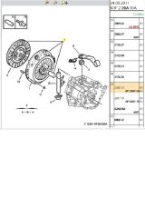 Debriyaj Seti Xsara 19 TD 20 98-(622160800-2050.S9)