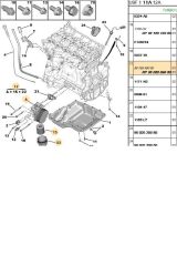 Boxer Jumper3 Euro4 Euro 5  Yağ Soğutucu (Bk2Q6B624Ce)