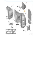 Boxer Jumper Ducato3 Ayna Sağ (E2310-8153Y6-735424397)