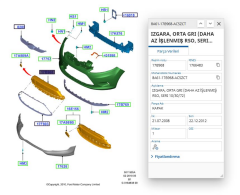 Ön Tampon Panjuru (Nikelajlı) Fiesta 09 ( FSE11360005 - 8A6117B968DC5ZCT )