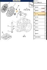 Debriyaj Bilyası E.M. 106 Partner (1611267980-204150-79937)
