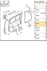 Yan Çıta Sol Partner Berlingo (8547F2-P4279)