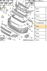Ön Tampon Bağlantı Ayağı (22354006-7416J2)