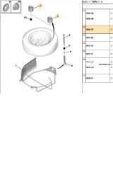 Stepne Lastik Tutucu Bagalit Partner Tepee Berlingo (7603R7)