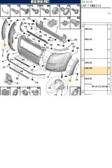 Boxer Jumper Ducato3 Ön Tampon Sağ Çıta (Bpe309166-7452Na-131113)