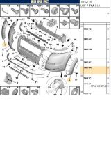 Boxer Jumper Ducato3 Ön Tampon Sağ Çıta (Bpe309166-7452Na-131113)