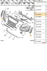 Boxer Jumper Ducato3 Ön Tampon Çıtası Sol Euro5 Bitapart (Bpe309239-1611707080-1613699980)