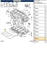 Takım Contası 106 Saxo 1,5D (023697599-0197X0)