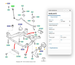 Z Rot Ön Mondeo S-Max Galaxy 07  ( AYD06949 - 6G9N3B438BA )