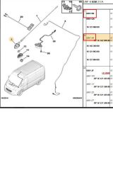 Boxer Jumper Ducato3 Anten+Anten Dibi (Unv18592-6461N4-1614230080)