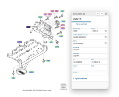 Yağ Pompa Contası Fiesta Focus 09  Benzinli ( RYL405073P - BM5G6659BB )