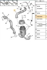 Boxer Jumper3 Hava Emiş Borusu (P1606660480-143491-Kb80619)