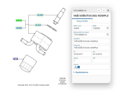 Yağ Soğutucu Fiesta Ecoboost Focus C Max Kuga Mondeo 13 ( KALE354315 - 7S7G6B856CA )