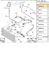 Boxer Jumper3 Radyatör Üst Hortum Euro5 (P1606662280-46863333-1613685480)